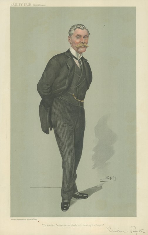 Sir John Poynder Dickson-Poynder av Leslie Matthew Ward