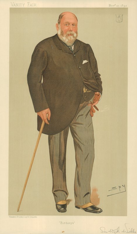 Sir William Henry Wills, Birdseye, 23. november 1893, tegneserie Vanity Fair av Leslie Matthew Ward