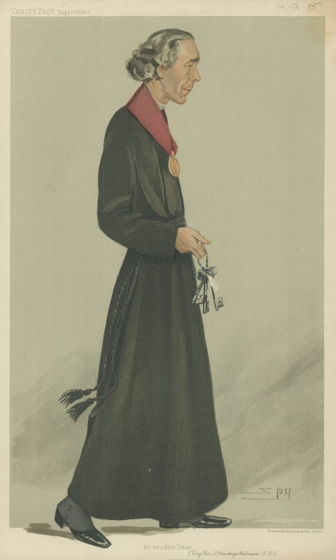 Dekanen av Westminster (farge litho) av Leslie Matthew Ward