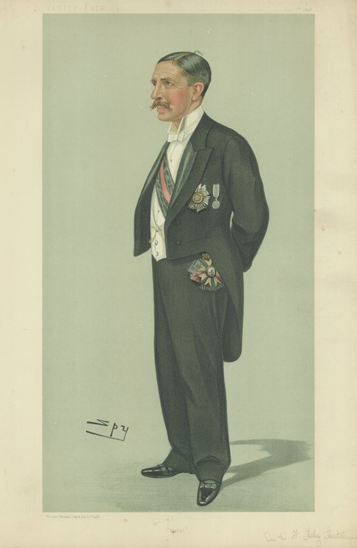 The Hon Sir Walter Francis Location-Hutchinson av Leslie Matthew Ward