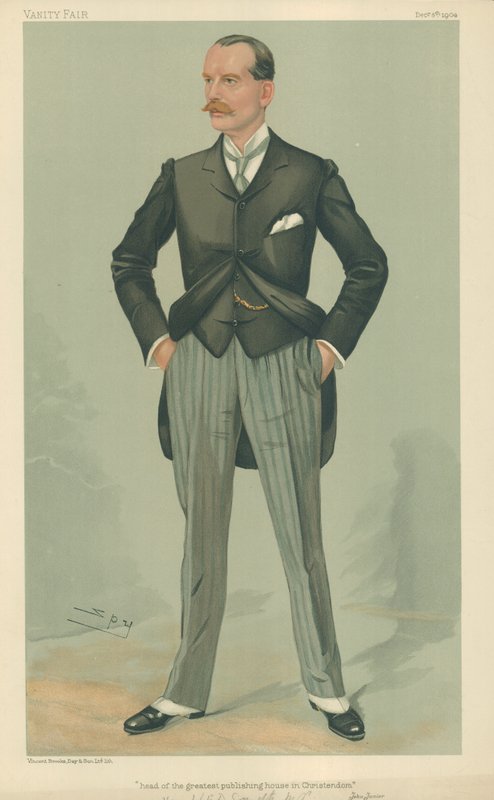 The Hon W F D Smith, leder av det største forlaget i kristenheten, 8. desember 1904, Vanity Fair tegneserie av Leslie Matthew Ward
