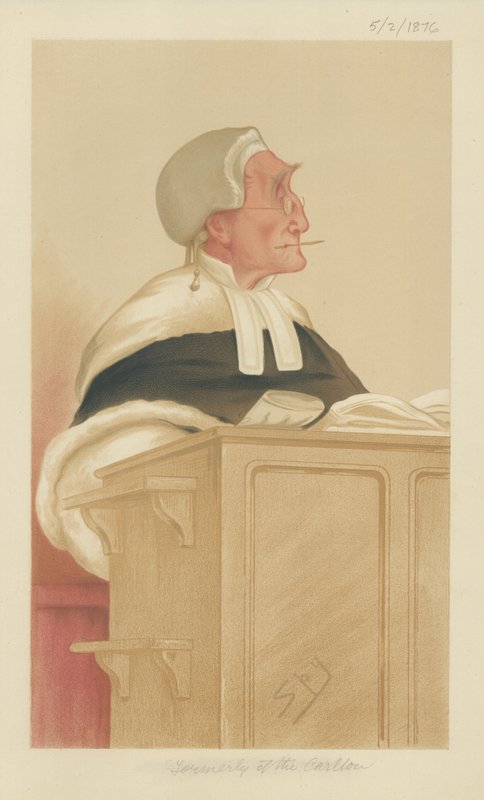 Den ærede Sir Anthony Cleasby av Leslie Matthew Ward