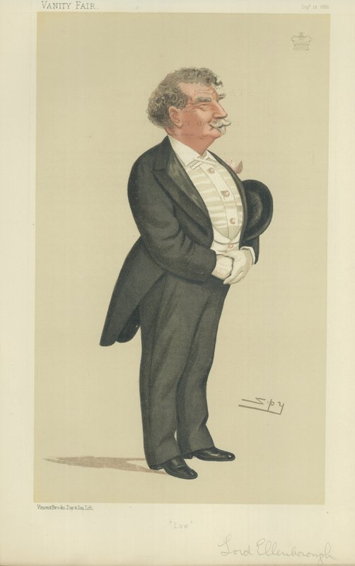 Lord Ellenborough av Leslie Matthew Ward