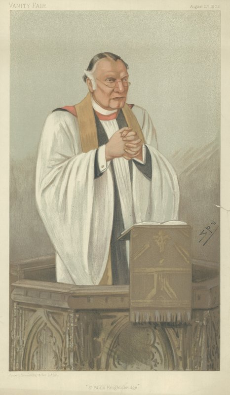 Rev H Montagu Villiers av Leslie Matthew Ward