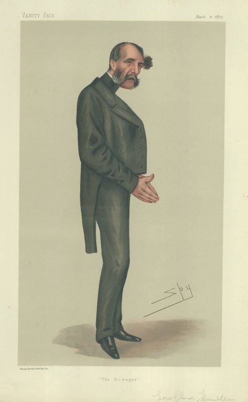 The Right Hon Lord Claud Hamilton, The Dowager, illustrasjon fra 