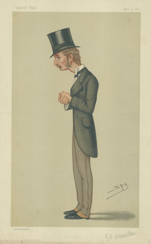 Høyre ære Lord George Francis Hamilton av Leslie Matthew Ward