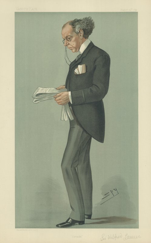Høyre ære Sir Wilfrid Laurier av Leslie Matthew Ward