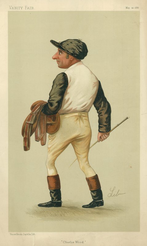 Charles Wood, Charlie Wood, 22. mai 1886, tegneserie Vanity Fair av Liborio Prosperi