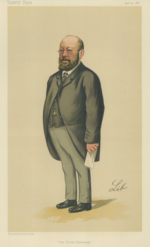 Mr Lionel Louis Cohen av Liborio Prosperi