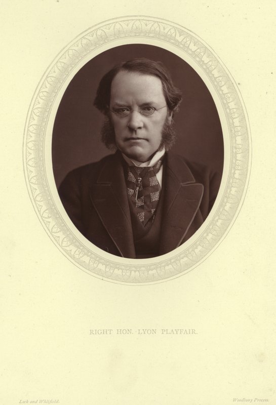 Portrett av Lyon Playfair, Baron Playfair av Lock and Whitfield