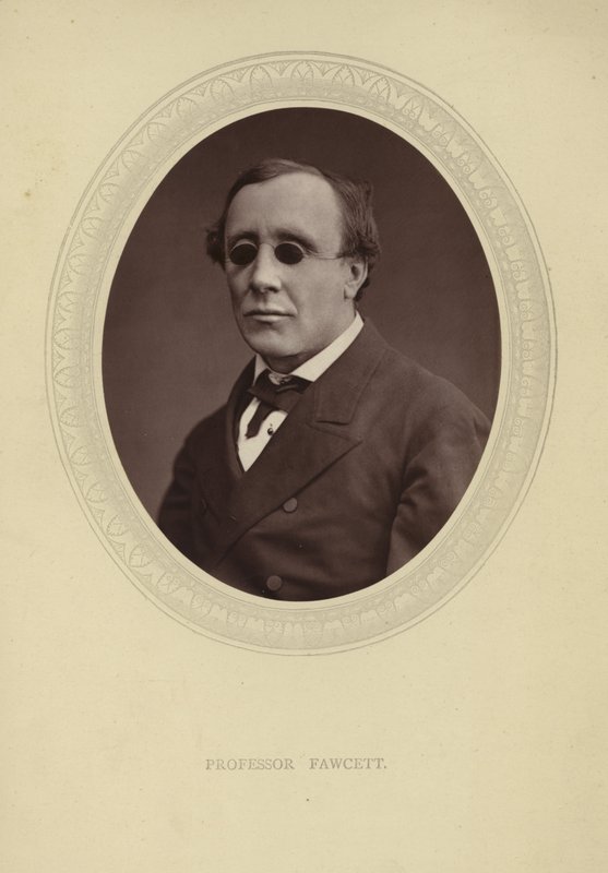 Portrett av professor Henry Fawcett av Lock and Whitfield