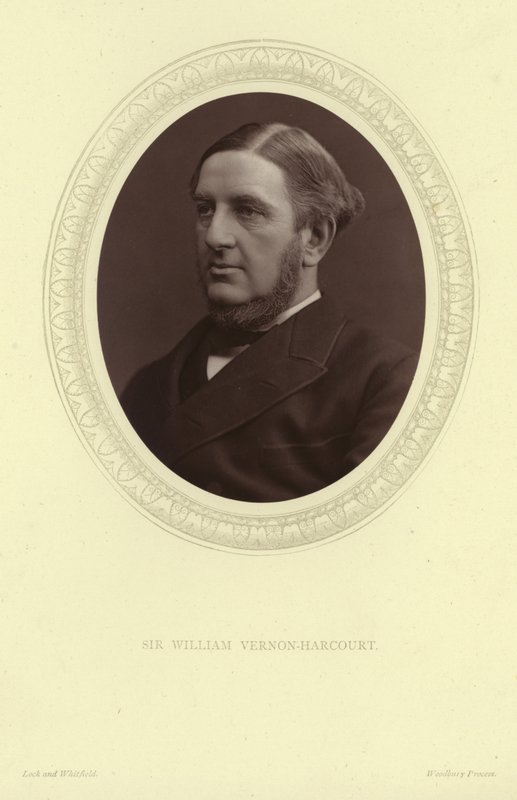 Portrett av Sir William Vernon Harcourt av Lock and Whitfield