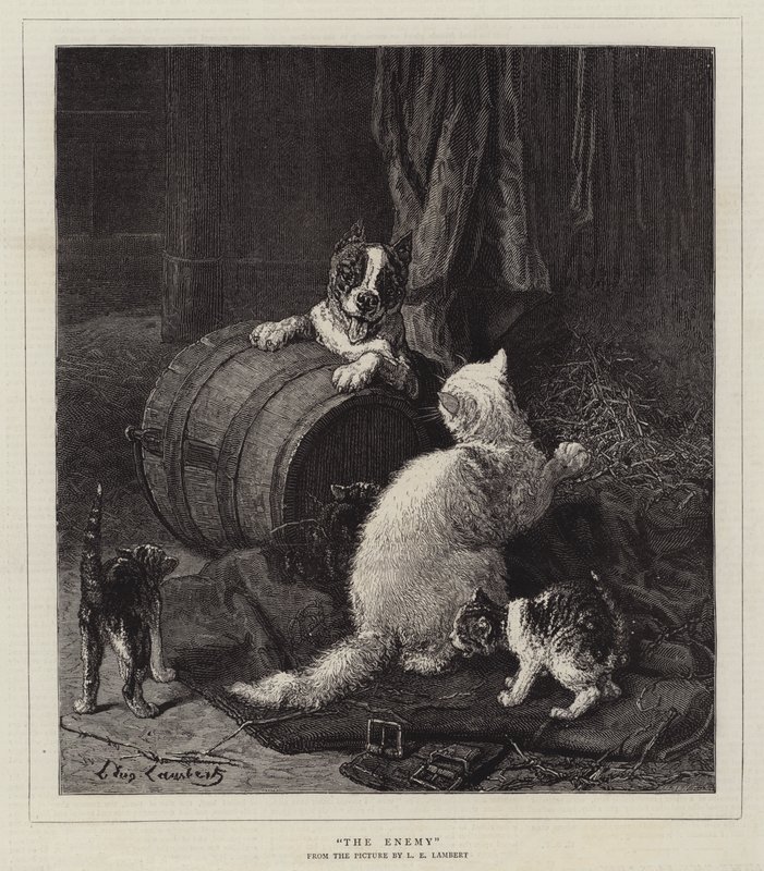 Fienden av Louis Eugene Lambert