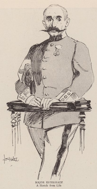 Major Esterhazy av Louis Malteste