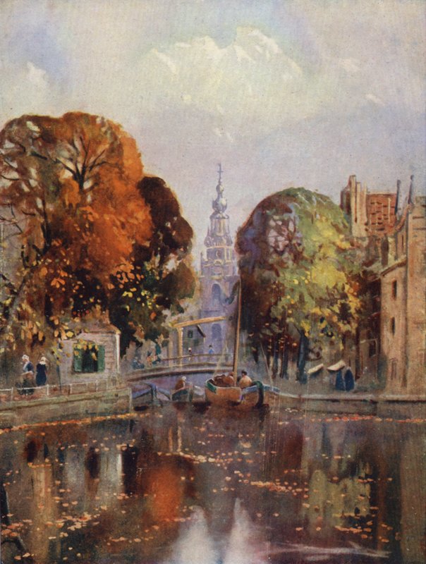 Groneburgwal, Amsterdam av Louis Burleigh Bruhl