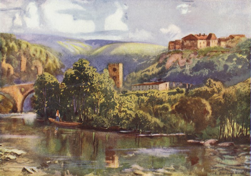 Ved elven Tejo, Toledo av Louis Burleigh Bruhl