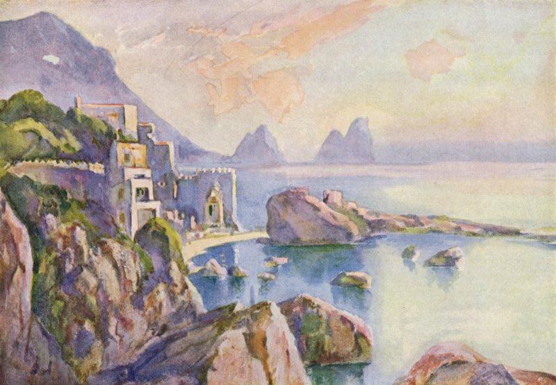 Øya Capri av Louis Burleigh Bruhl