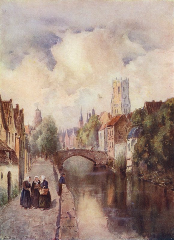 Quay Vert, Brugge av Louis Burleigh Bruhl