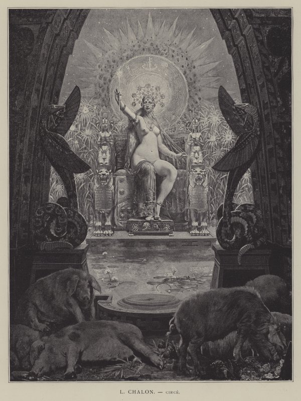 Circe av Louis Chalon