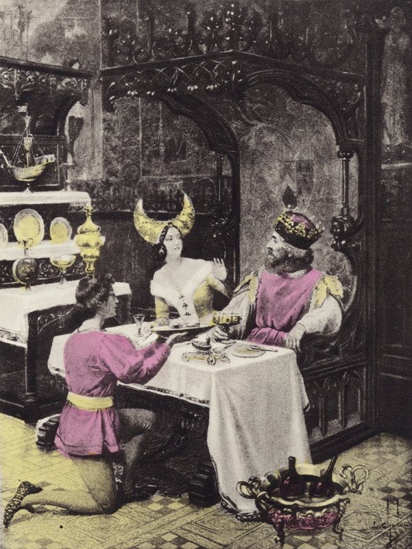 The Dinner of Hens, første dag, femte historie av Louis Chalon