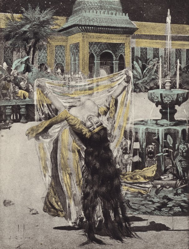 Soldan fra Babylons datter danser, andre dag, syvende historie av Louis Chalon