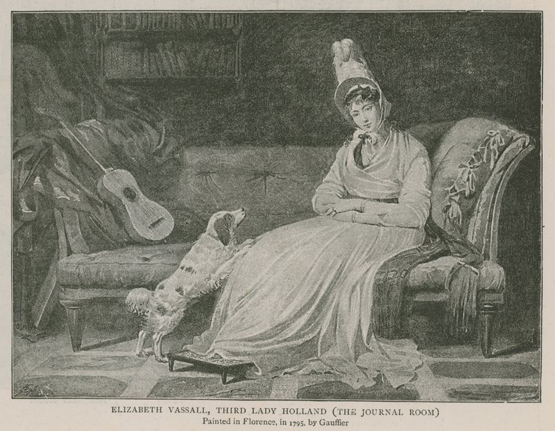 Elizabeth Vassall, tredje Lady Holland av Louis Gauffier