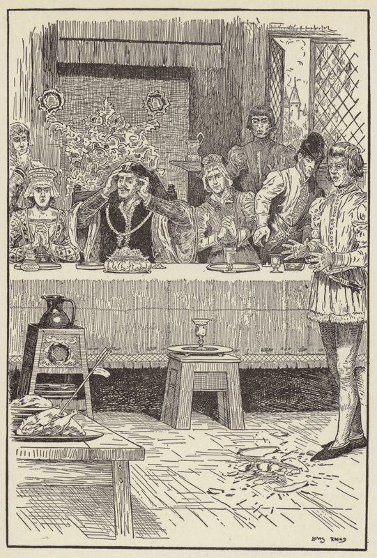 En pil kom susende gjennom det åpne vinduet av Louis John Rhead