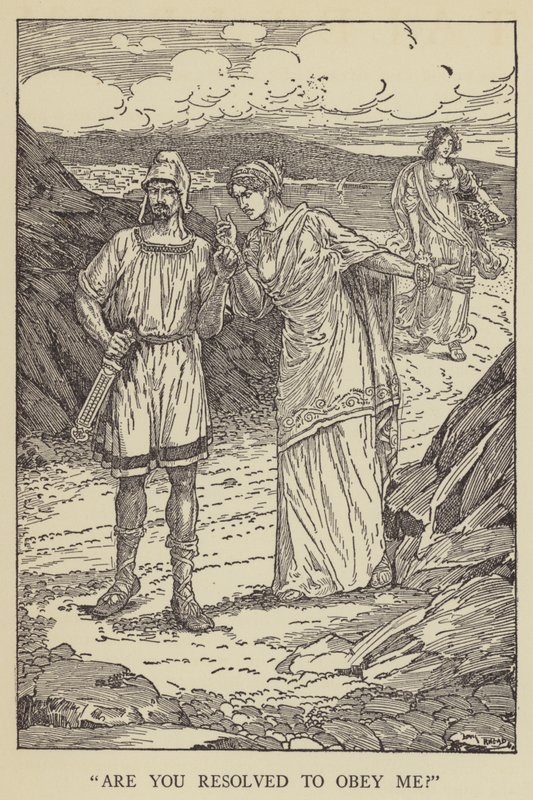 Er du fast bestemt på å adlyde meg? av Louis John Rhead