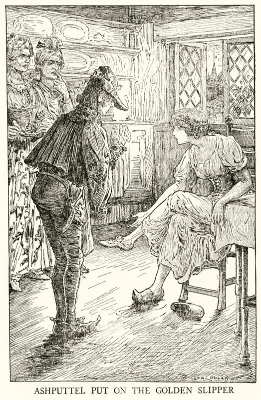 Askepott av Louis John Rhead