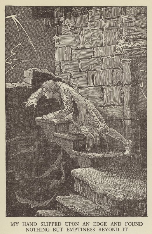 Illustrasjon for Kidnapped av Robert Louis Stevenson av Louis John Rhead