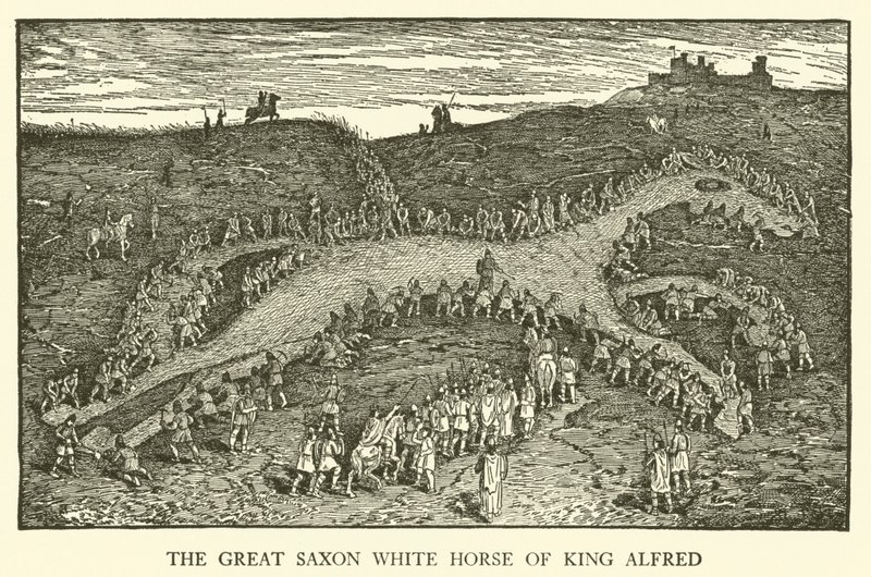 Illustrasjon for Tom Browns skoledager (gravering) av Louis John Rhead