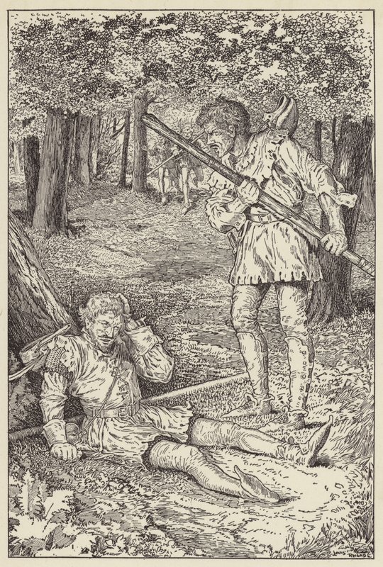 Min frihet har jeg vunnet gjennom min stav, og ikke ved din nåde av Louis John Rhead