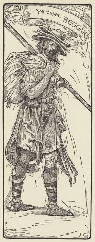 Den grusomme tiggeren av Louis John Rhead