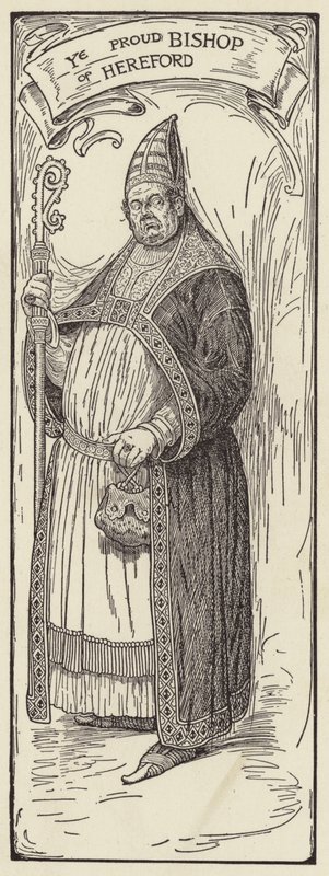 Den stolte biskopen av Hereford av Louis John Rhead