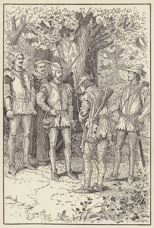 Vi finner deg bedrøvet og nedslått av Louis John Rhead