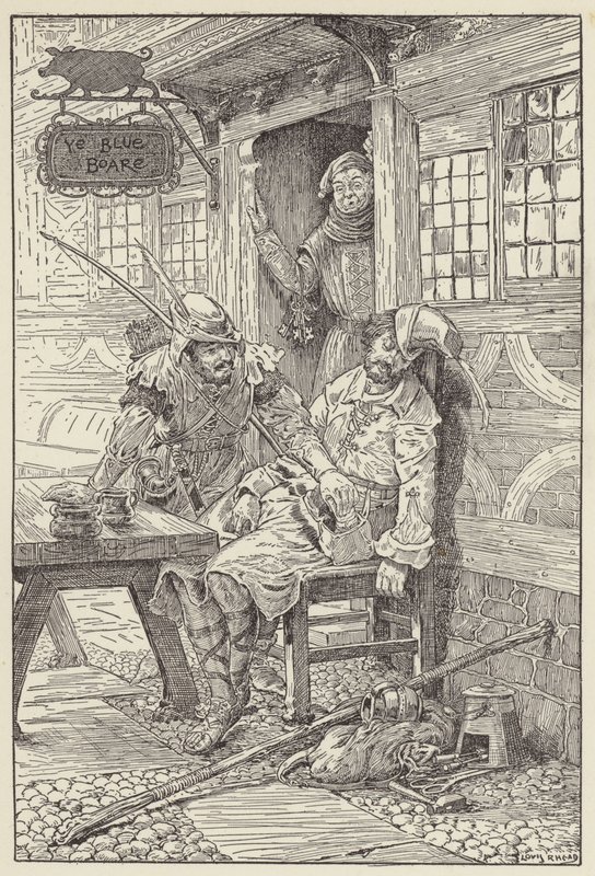 Med et smil om munnen strakte han seg bort og trakk frem arrestordren av Louis John Rhead