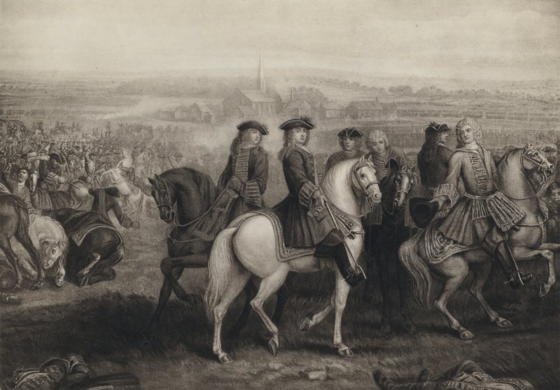 Slaget ved Blenheim av Louis Laguerre