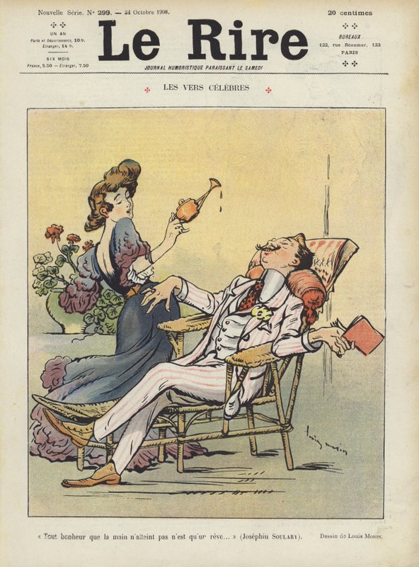 Illustrasjon for Le Rire av Louis Morin