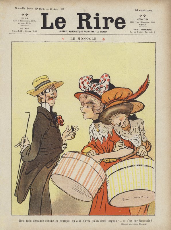 Illustrasjon for Le Rire av Louis Morin