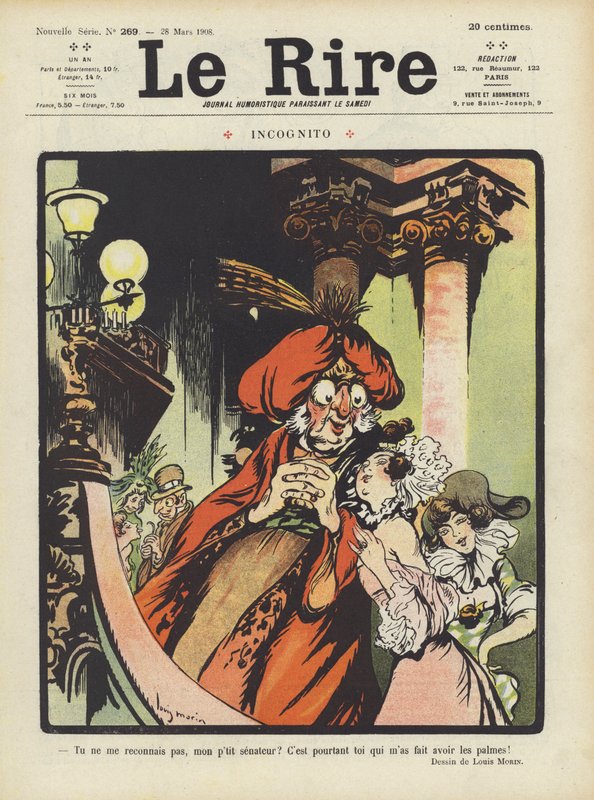 Illustrasjon for Le Rire av Louis Morin