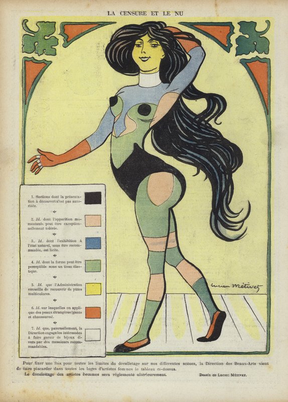 Illustrasjon for Le Rire av Lucien Metivet