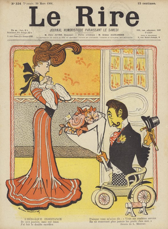 Illustrasjon for Le Rire av Lucien Metivet