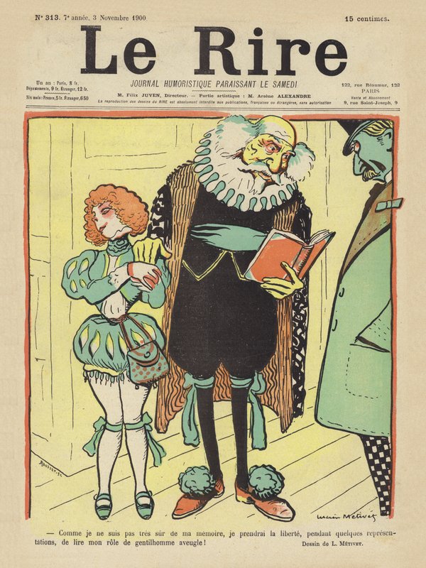 Illustrasjon for Le Rire av Lucien Metivet