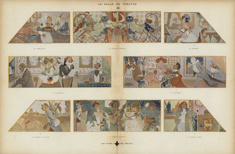 Illustrasjon for Le Rire av Lucien Metivet