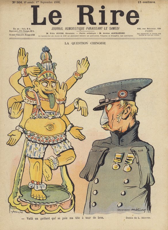 Illustrasjon for Le Rire av Lucien Metivet