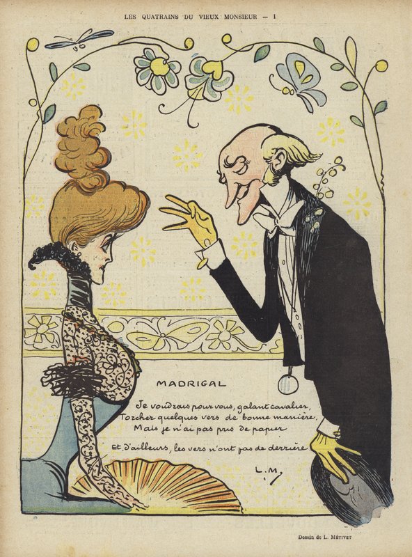 Illustrasjon for Le Rire av Lucien Metivet