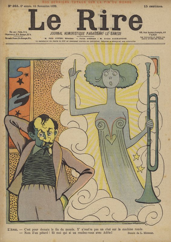 Illustrasjon for Le Rire av Lucien Metivet