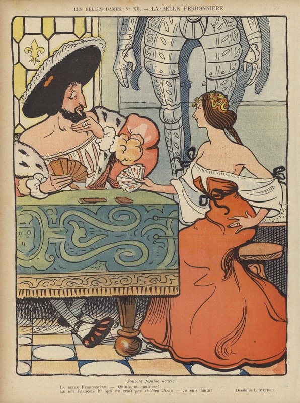 Illustrasjon for Le Rire av Lucien Metivet