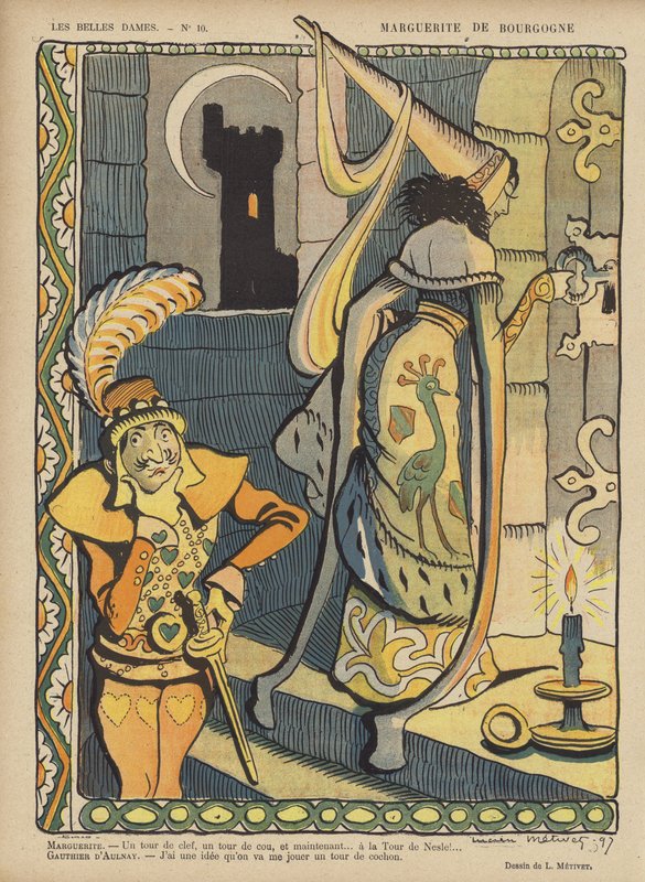 Illustrasjon for Le Rire av Lucien Metivet
