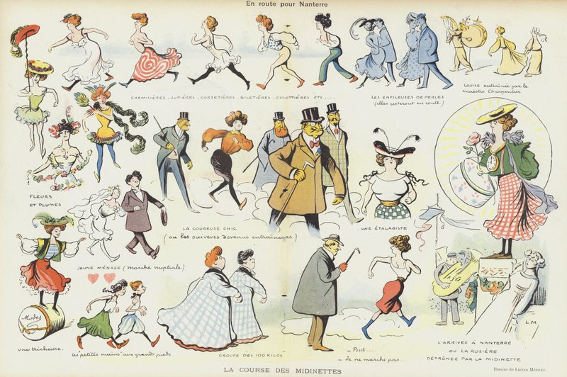 Illustrasjon for Le Rire av Lucien Metivet
